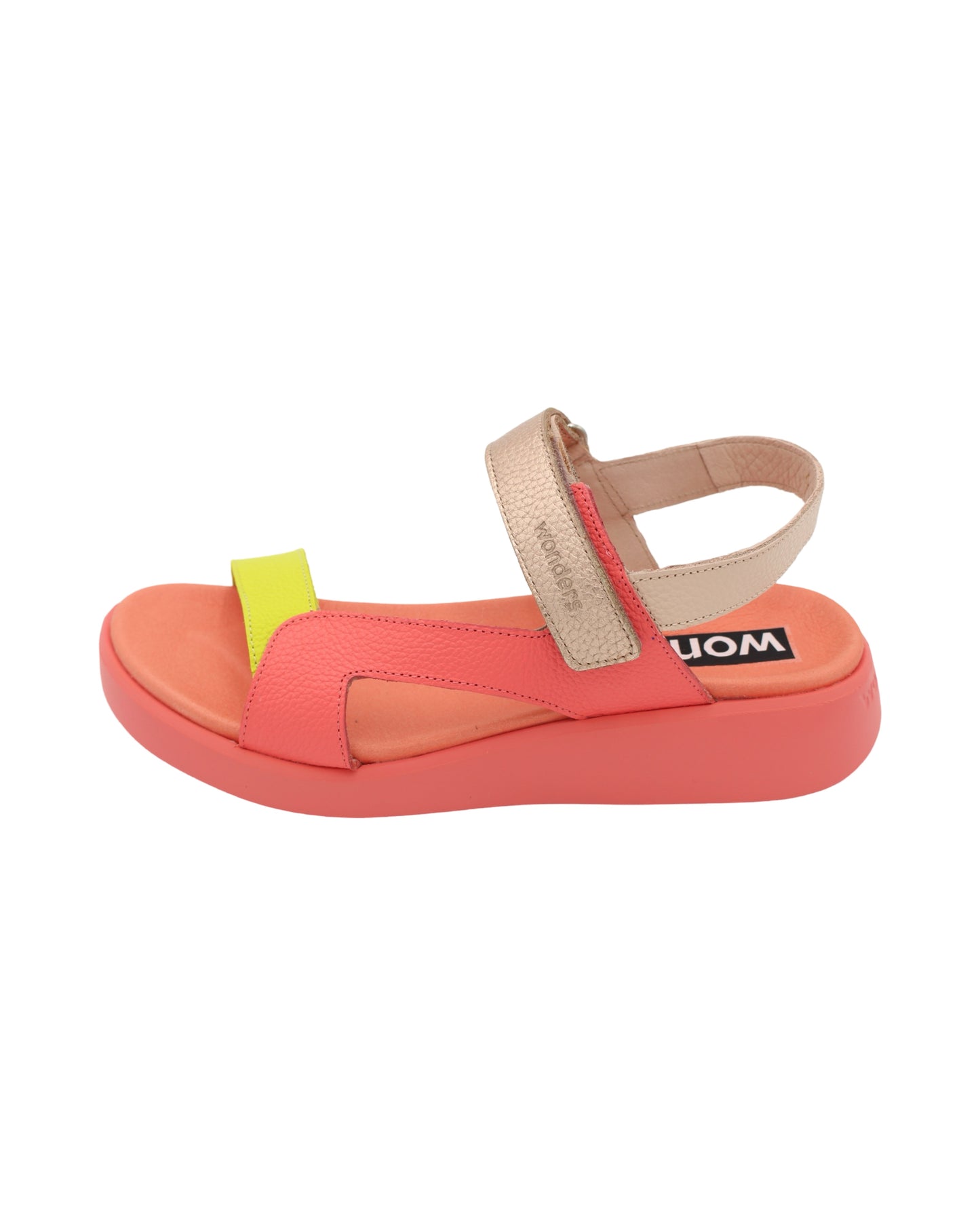 Wonders - Ladies Sandals Coral, Lime, Rose (3189)