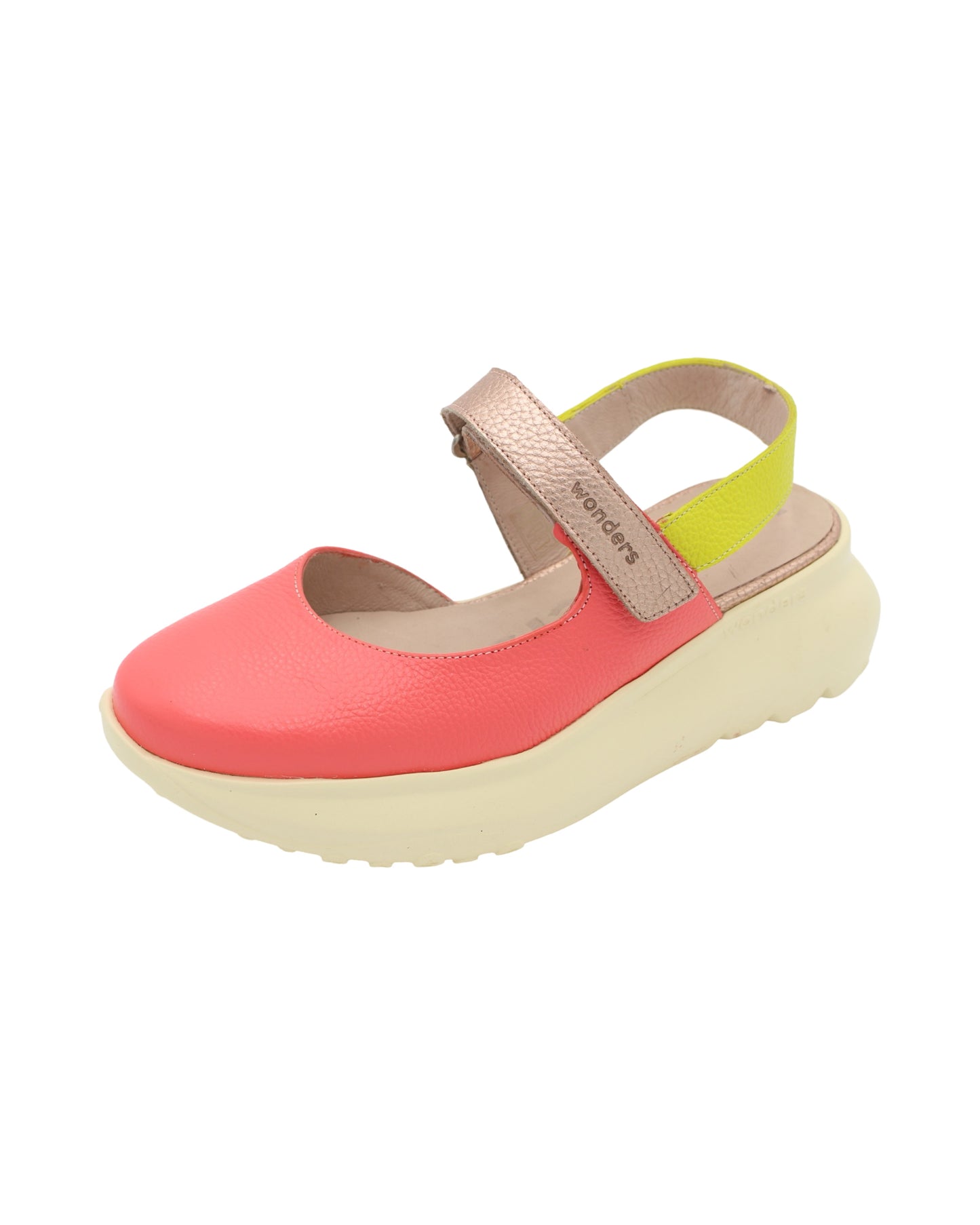 Wonders - Ladies Shoes Sling-backs Coral, Lime, Rose (3190)