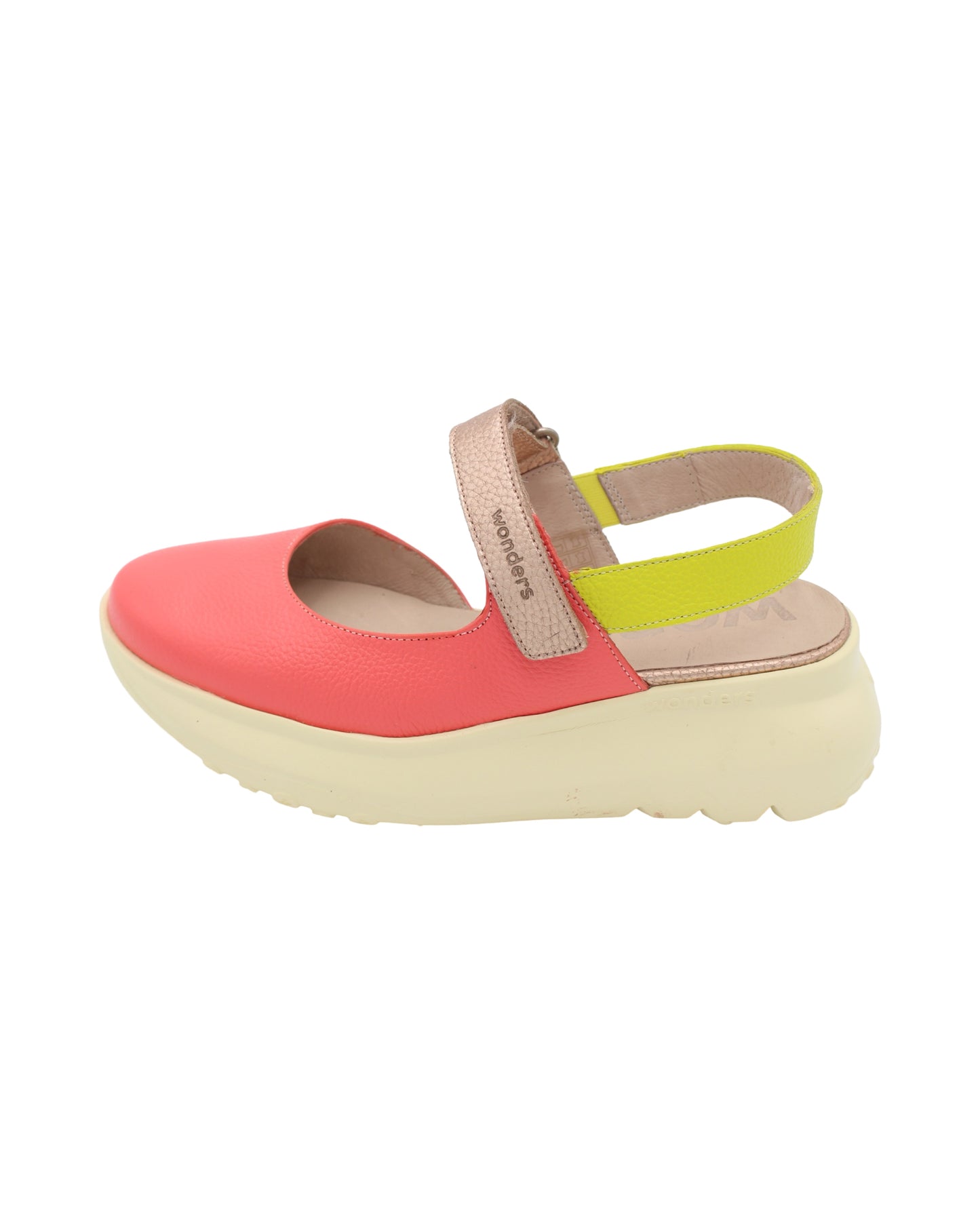 Wonders - Ladies Shoes Sling-backs Coral, Lime, Rose (3190)