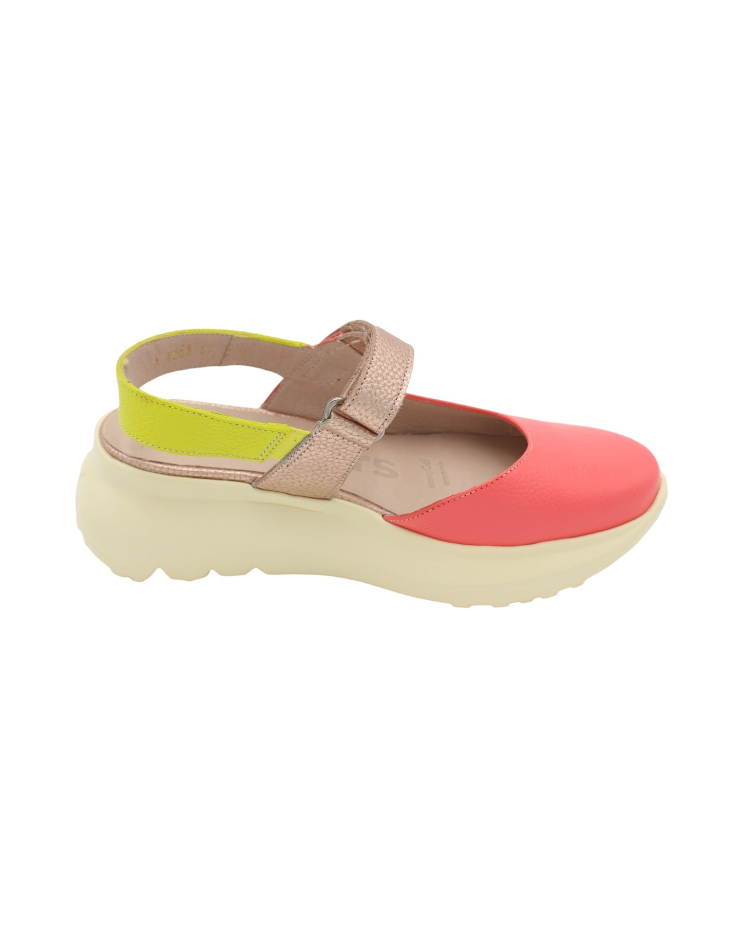 Wonders - Ladies Shoes Sling-backs Coral, Lime, Rose (3190)