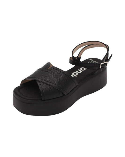 Wonders - Ladies Sandals Black (3194)