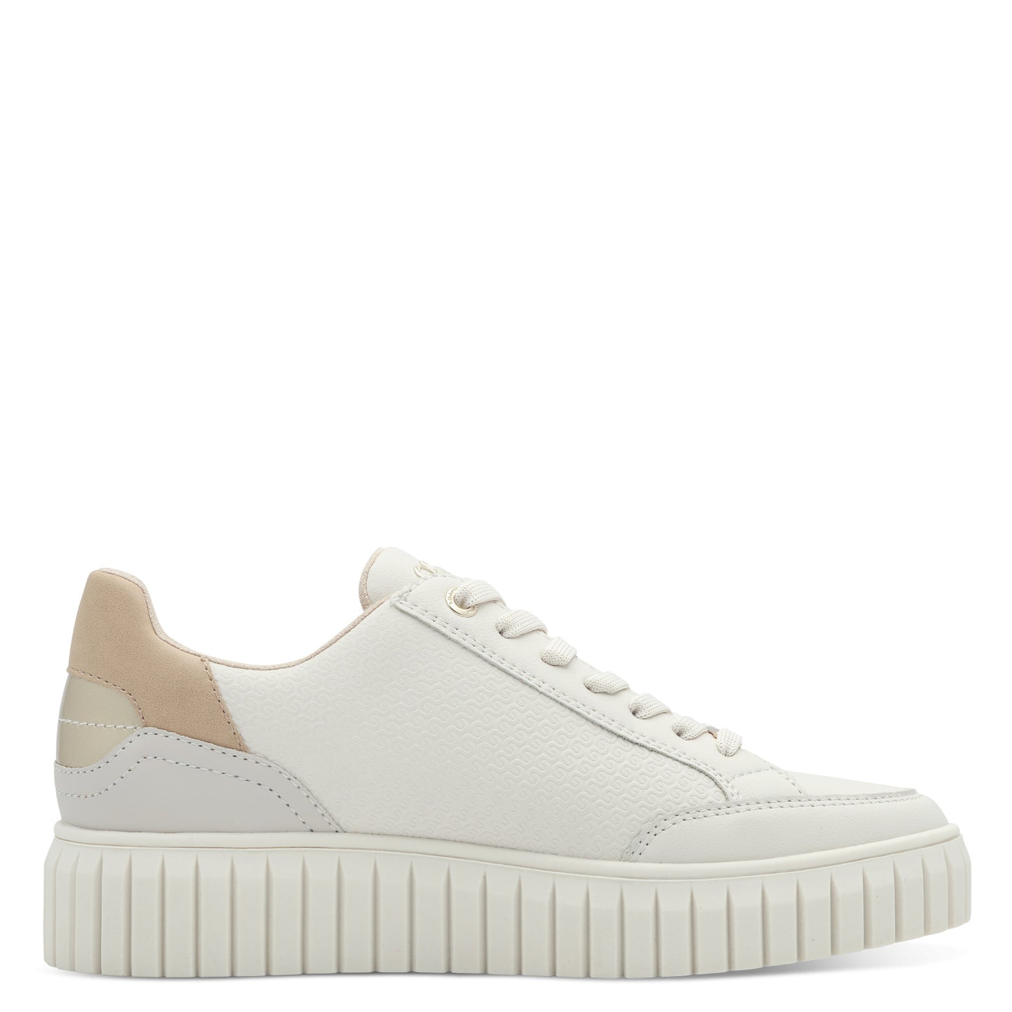 S.oliver - Ladies Trainers Cream Combination (3195)