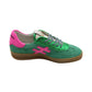 Another Trend - Ladies Trainers Green, Pink (3196)