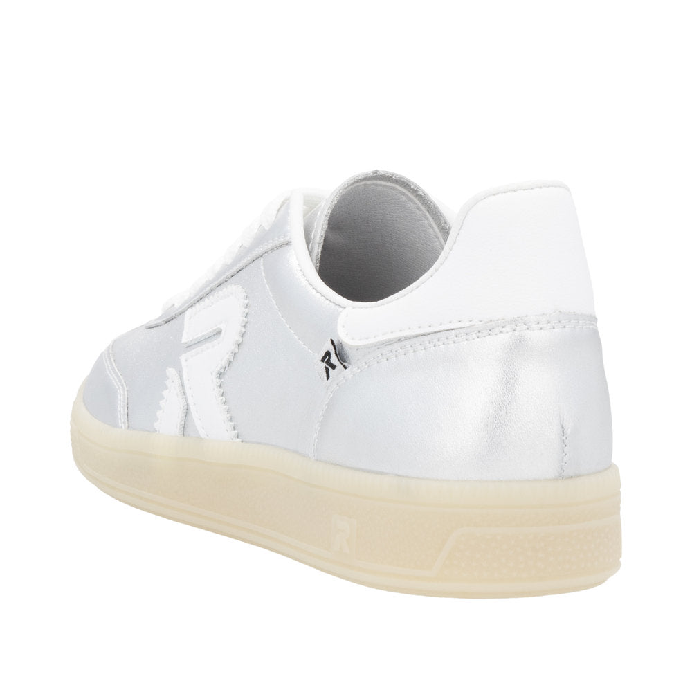 Rieker - Ladies Trainers Silver, White (3201)