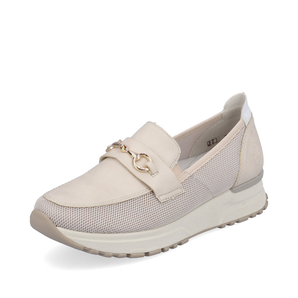 Rieker - Ladies Loafers Cream (3202)