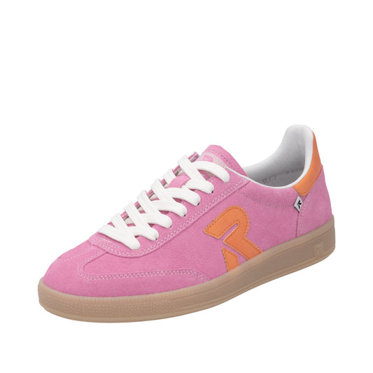 Rieker - Ladies Trainers Pink, Orange (3208)