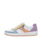 Rieker - Ladies Trainers White, Lilac, Yellow, Blue (3210)