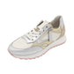 Gabor - Ladies Trainers White, Gold, Silver (3214)