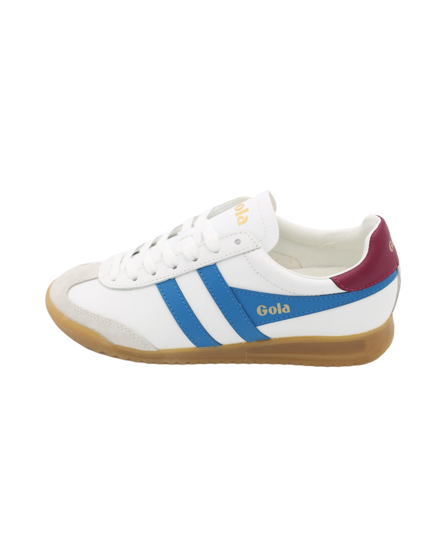 Gola - Ladies Trainers White, Blue, Burgundy (3217)