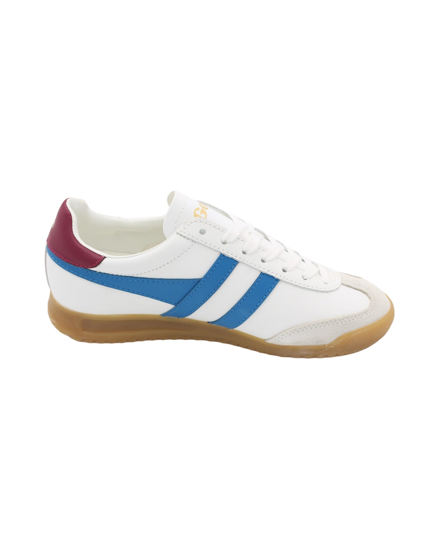 Gola - Ladies Trainers White, Blue, Burgundy (3217)