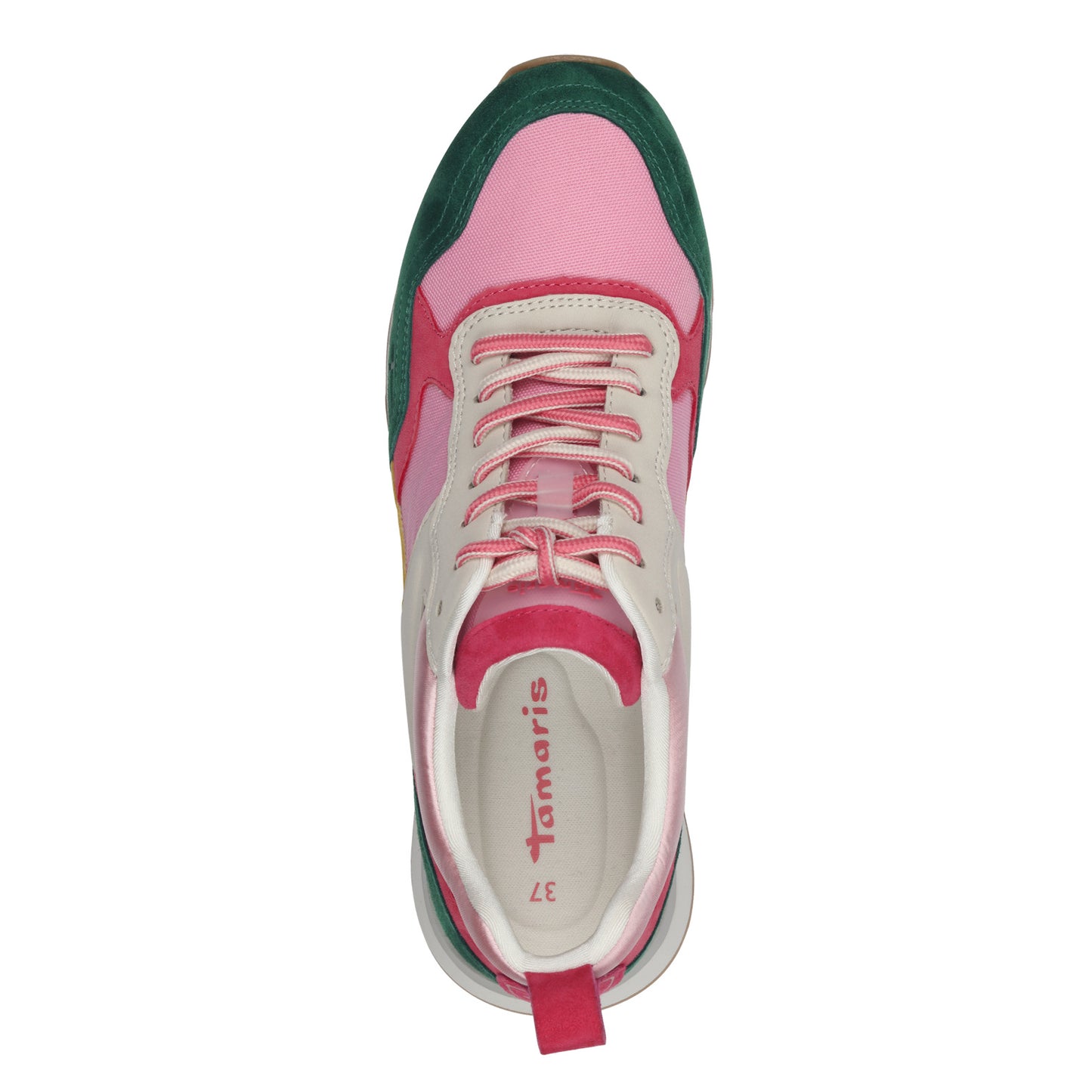 Tamaris - Ladies Trainers Pink Comb (3221)