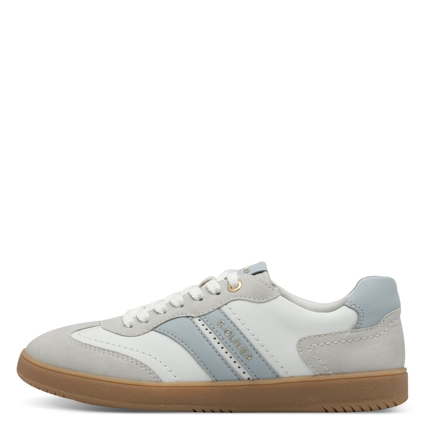 S.oliver - Ladies Trainers White, Blue (3224)