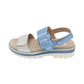 Ara - Ladies Sandals Silver, Blue (3268)