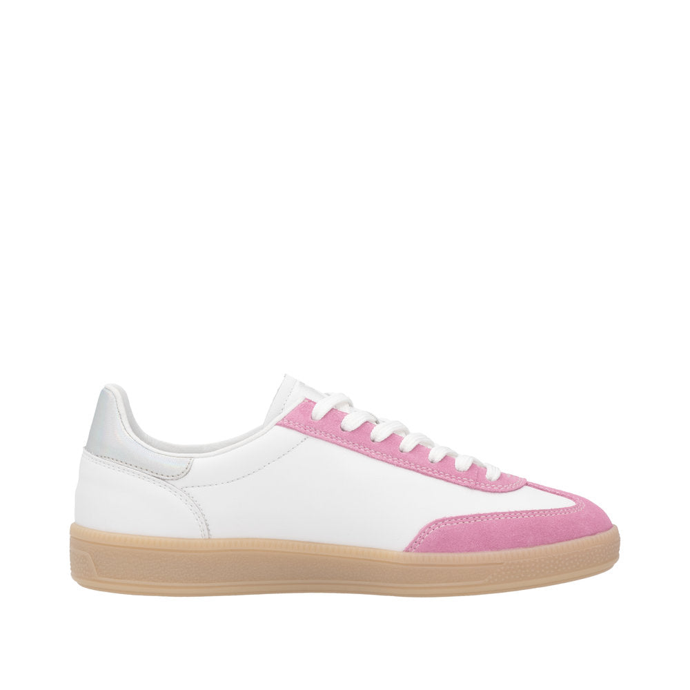 Rieker - Ladies Trainers White, Pink (3271)