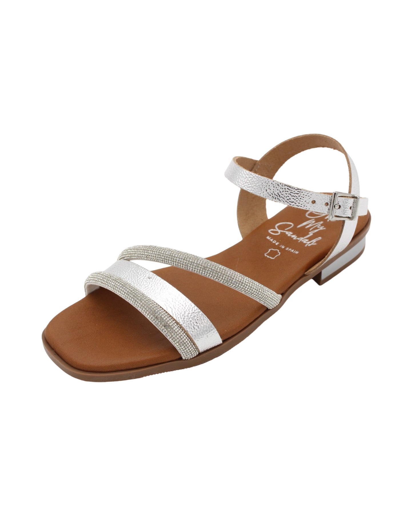 Oh! My Sandals - Ladies Sandals Silver (3289)