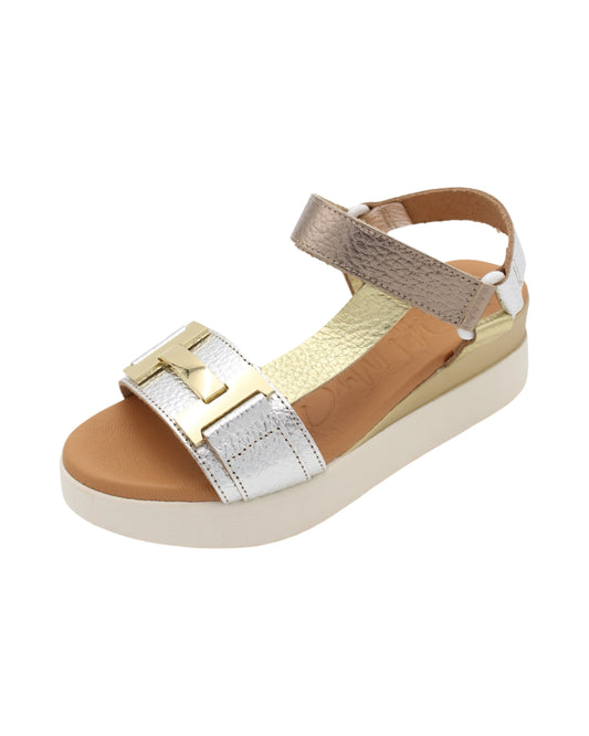 Oh! My Sandals - Ladies Sandals Gold, Silver, Rose (3294)