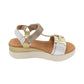 Oh! My Sandals - Ladies Sandals Gold, Silver, Rose (3294)