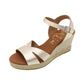 Oh! My Sandals - Ladies Sandals Gold (3296)