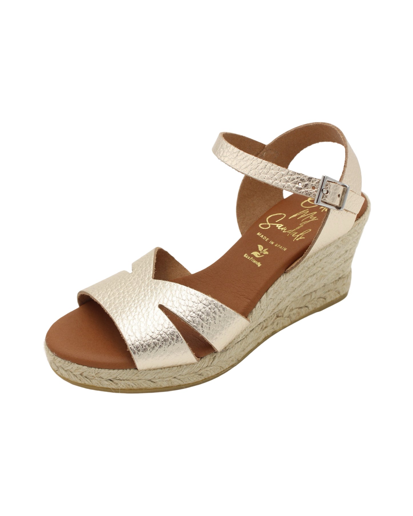 Oh! My Sandals - Ladies Sandals Gold (3296)