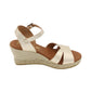 Oh! My Sandals - Ladies Sandals Gold (3296)