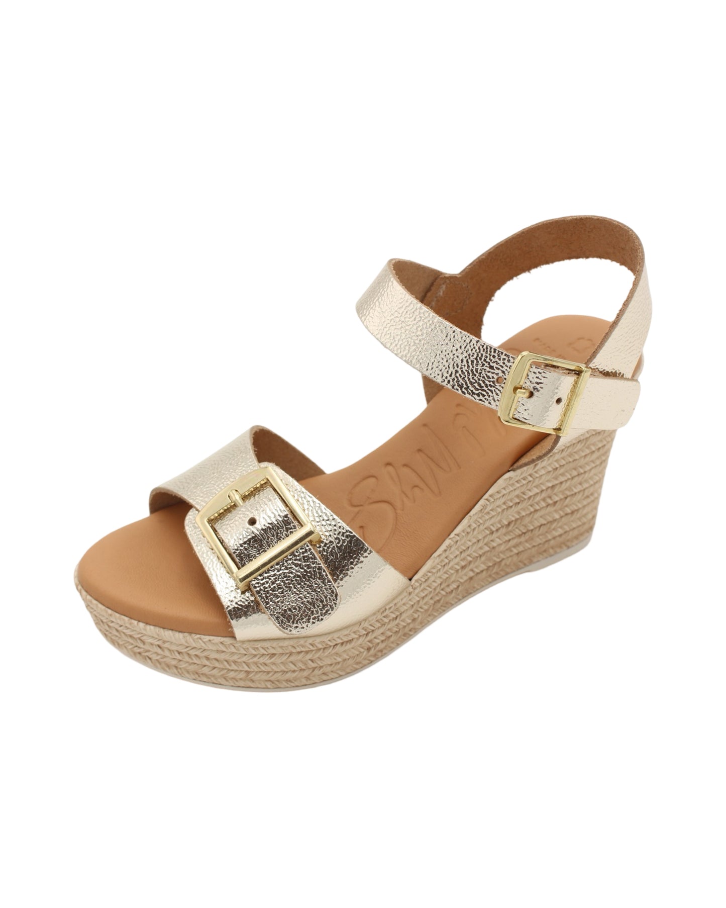 Oh! My Sandals - Ladies Sandals Gold (3298)