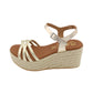 Oh! My Sandals - Ladies Sandals Gold (3300)