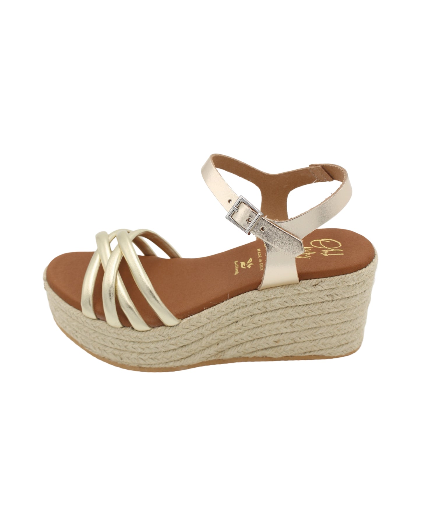 Oh! My Sandals - Ladies Sandals Gold (3300)