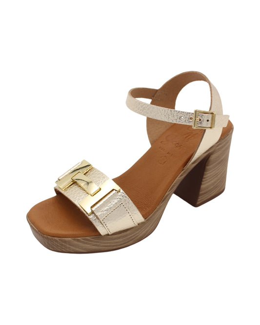 Oh! My Sandals - Ladies Sandals Gold (3304)