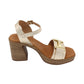 Oh! My Sandals - Ladies Sandals Gold (3304)