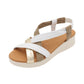 Oh! My Sandals - Ladies Sandals White Combi (3306)