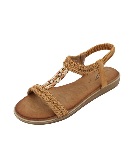 Lunar - Ladies Sandals Camel (3314)