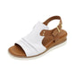 Lunar - Ladies Sandals White, Tan (3319)