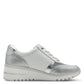 Marco Tozzi - Ladies Trainers White, Silver (3330)