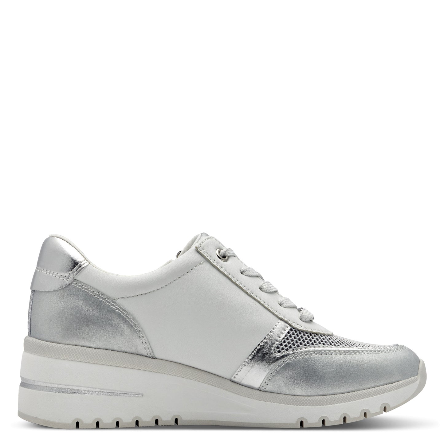 Marco Tozzi - Ladies Trainers White, Silver (3330)