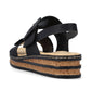 Rieker - Ladies Sandals Black (3409)