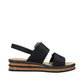 Rieker - Ladies Sandals Black (3409)