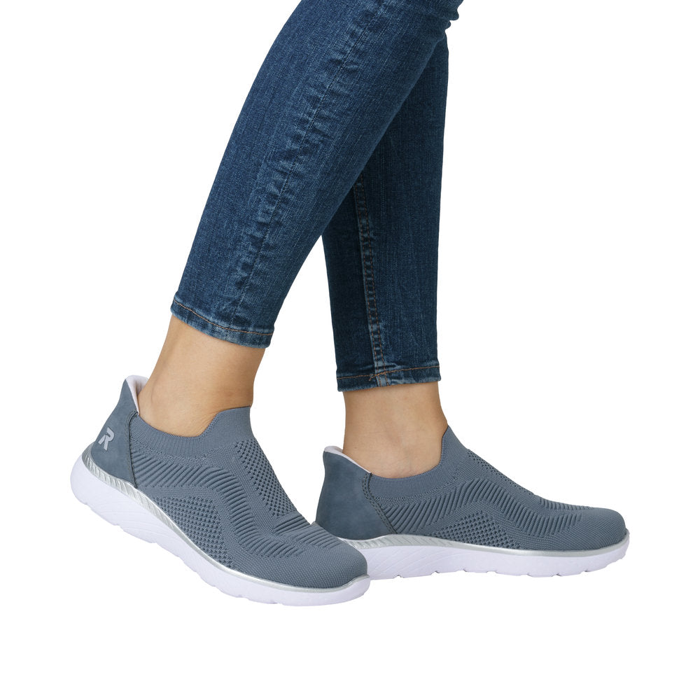 Rieker - Ladies Trainers Blue (3421)