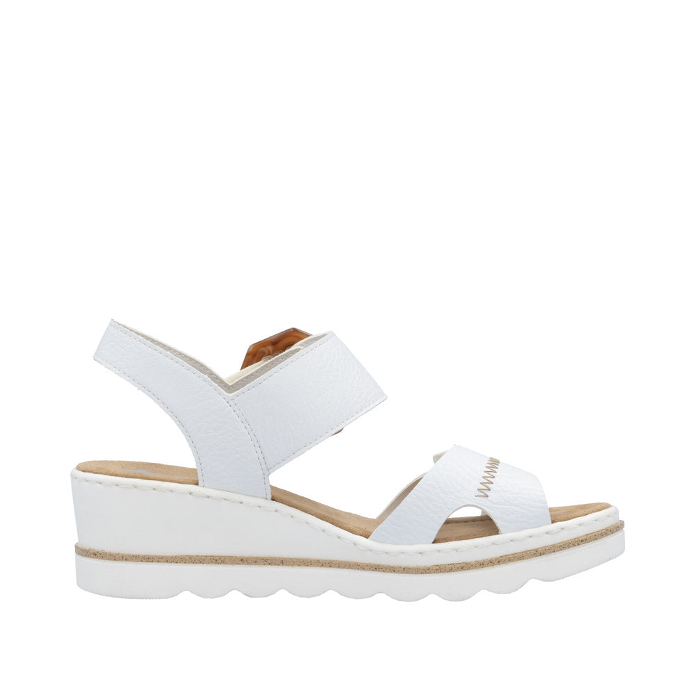 Rieker - Ladies Sandals White (3437)