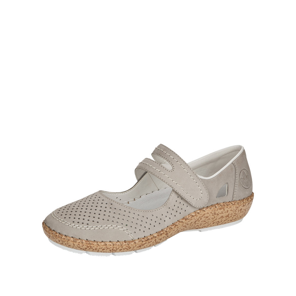 Rieker - Ladies Shoes Taupe (3444)