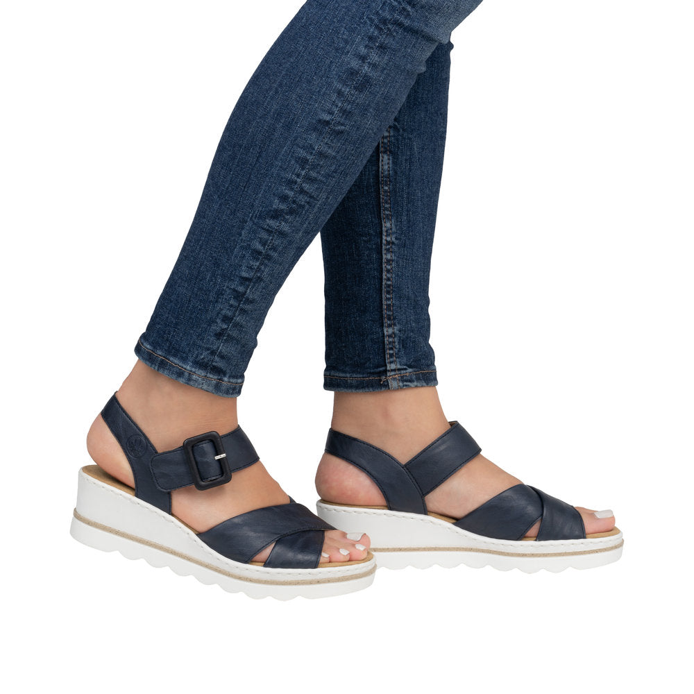 Rieker - Ladies Sandals Navy (3446)