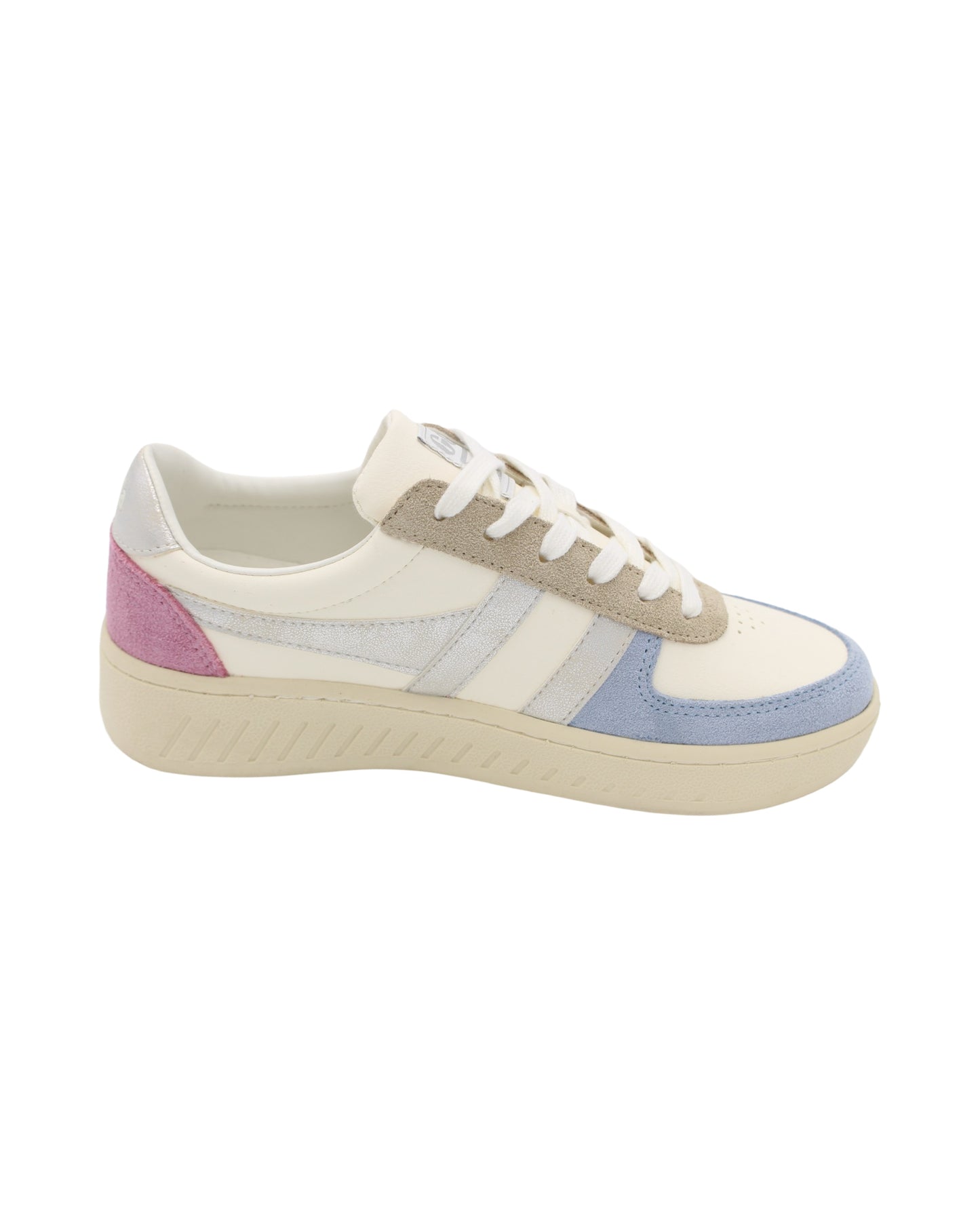 Gola - Ladies Trainers White, Silver, Blue, Pink (3453)