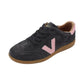 Drilleys - Ladies Trainers Charcoal, Pink (3454)