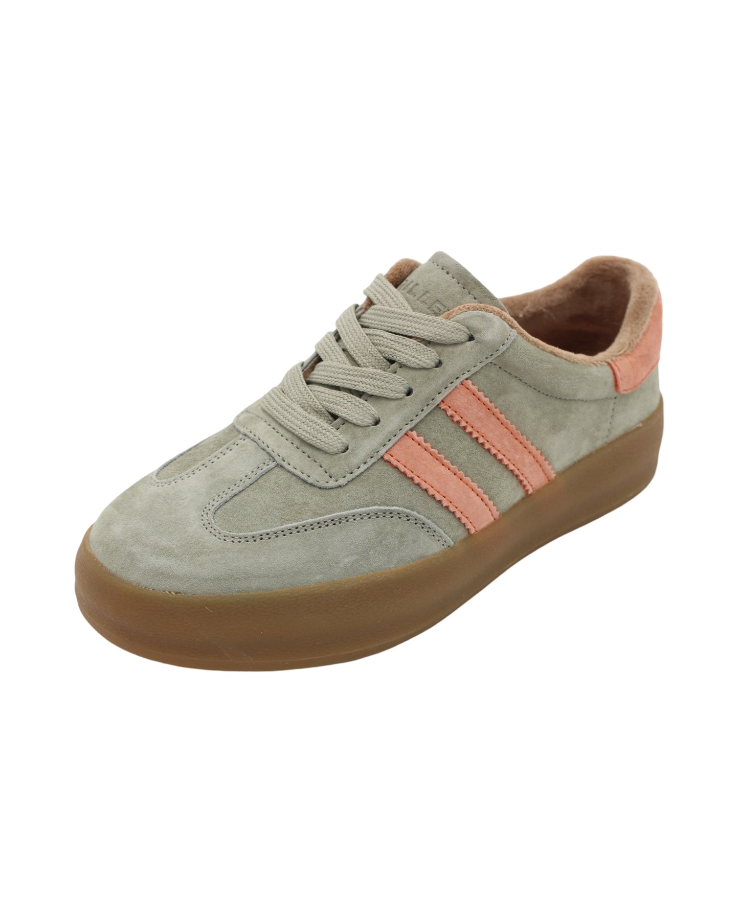 Drilleys - Ladies Trainers Moss, Peach (3455)