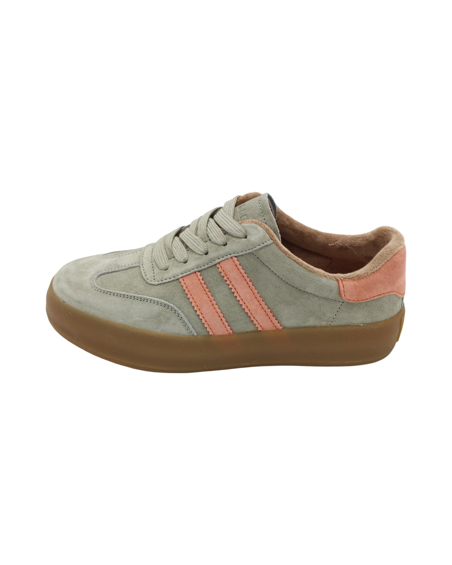 Drilleys - Ladies Trainers Moss, Peach (3455)