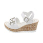 Zanni - Ladies Sandals White (3456)