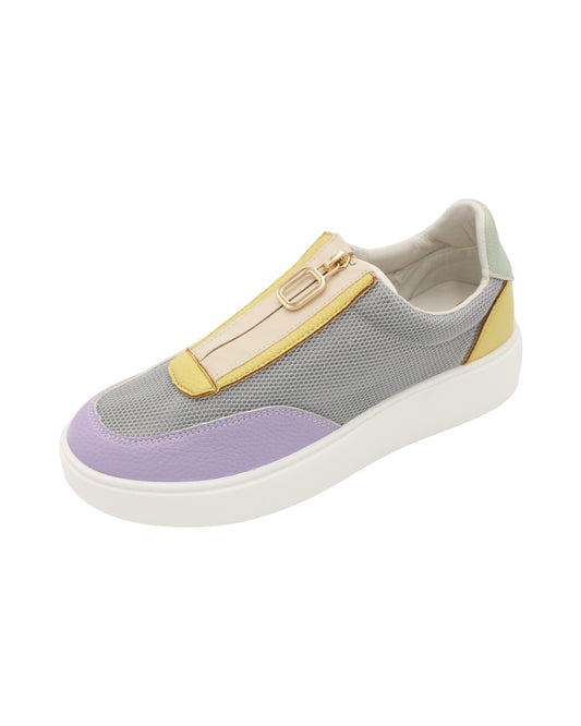 Lloyd & Pryce For Her - Ladies Trainers Gold Multi (3555)