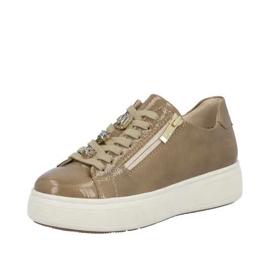 Rieker - Ladies Shoes Trainers Coffee (3666)