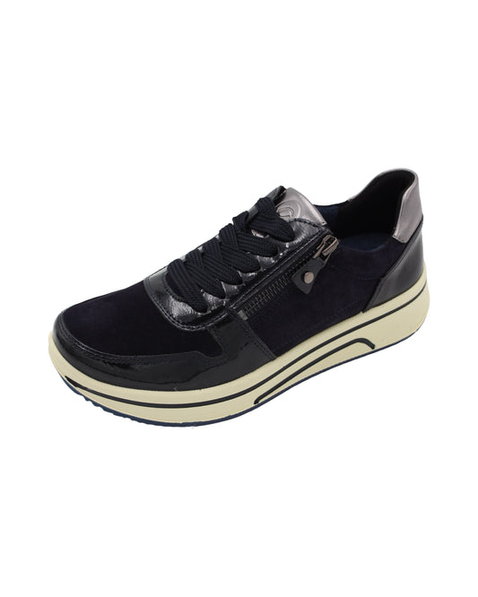 Ara - Ladies Shoes Trainers Navy (3722)