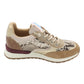 Refresh - Ladies Trainers Beige, Snake (3730)