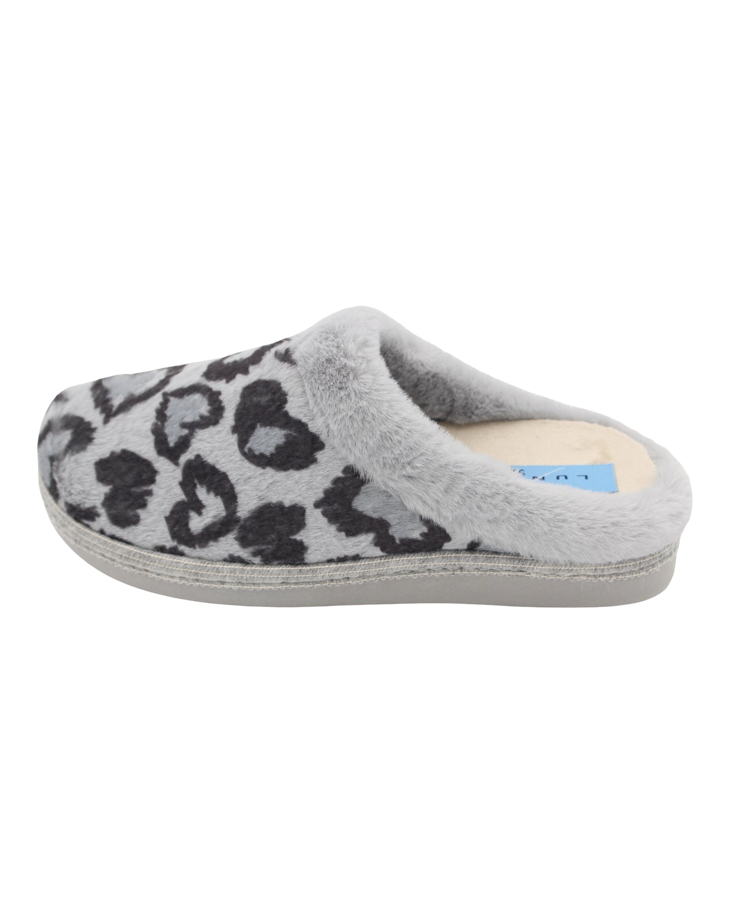 Lunar - Ladies House Shoes Grey (3754)
